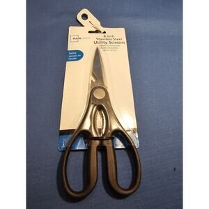 Mainstays MS14-041-410-37 - 8" Inch Stainless Steel Utility Scissors - NOS